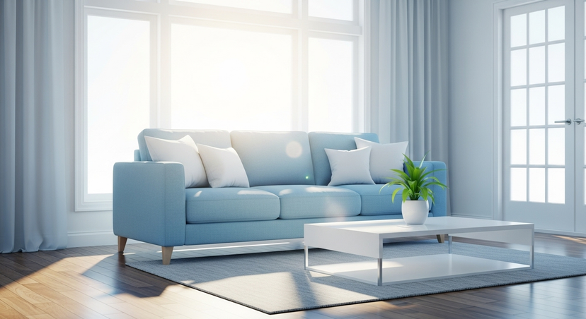 Cleaning specialist preparing a residence for an event